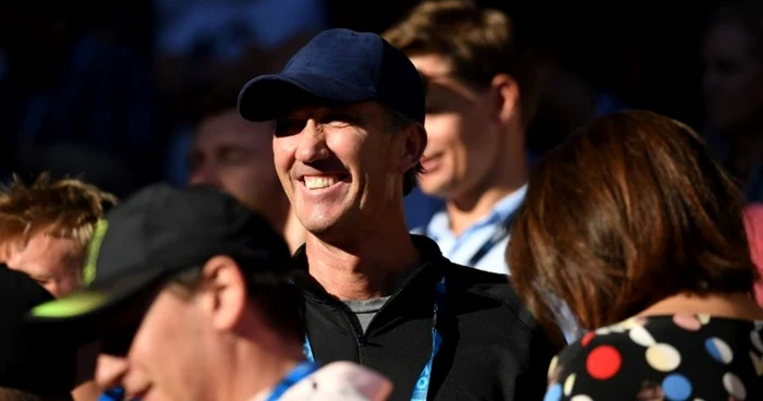 Darren Cahill din 25 ianuarie 2018 FOTO AFP / William West