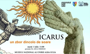 Statueta lui Icarus, exponatul lunii iulie la Muzeul Național al Unirii din Alba Iulia