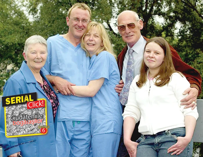 
    Karen împreună cu fiica, Amy,  partenerul William şi părinţii ei (fotografii: Reuters)  