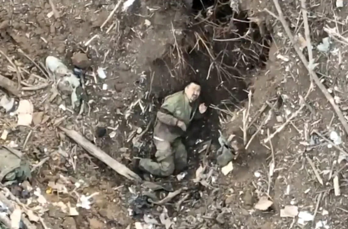 Soldatul rus a murit în urma incursiunii dronei FOTO: captură video