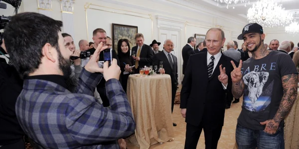 Timati Vladimir Putin FOTO EPA-EFE