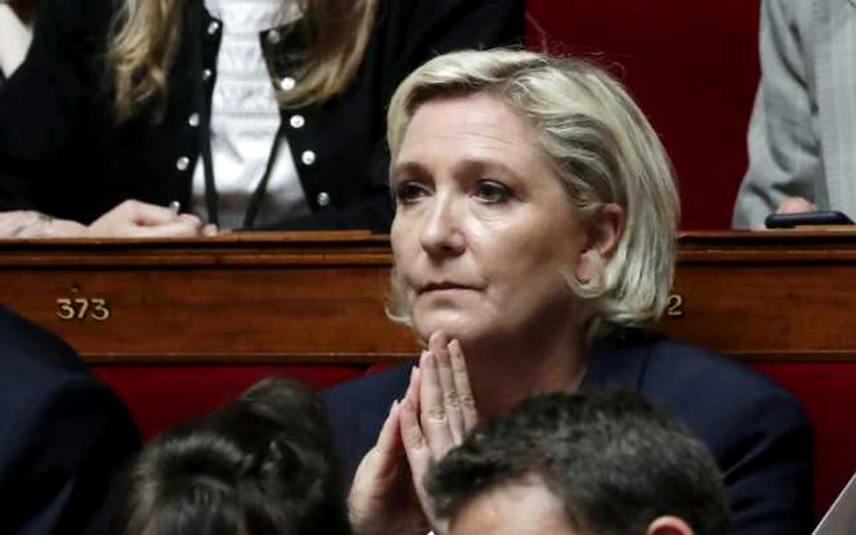 Marine Le Pen, liderul partidului Frontul Naţional/ Foto: EPA