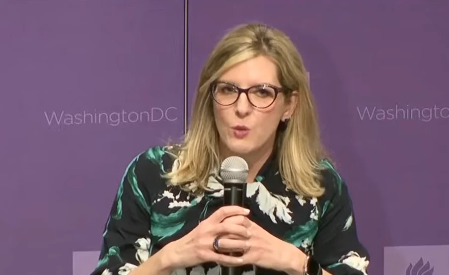 Kathryn Ruemmler. FOTO caprură NYU. Sursă CBS News