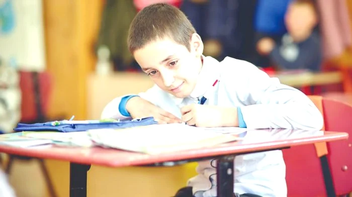 Elias, elevul de 11 ani din Vaslui FOTO World Vision România