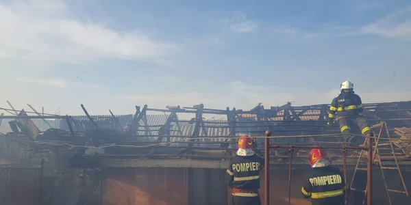 incendiu olt