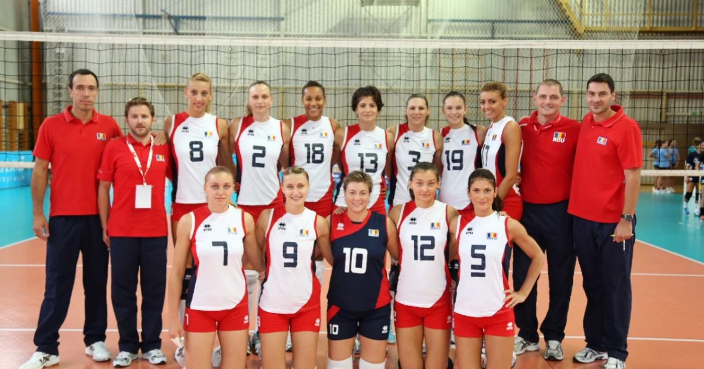 Echipa feminină de volei a României * Foto: CEV