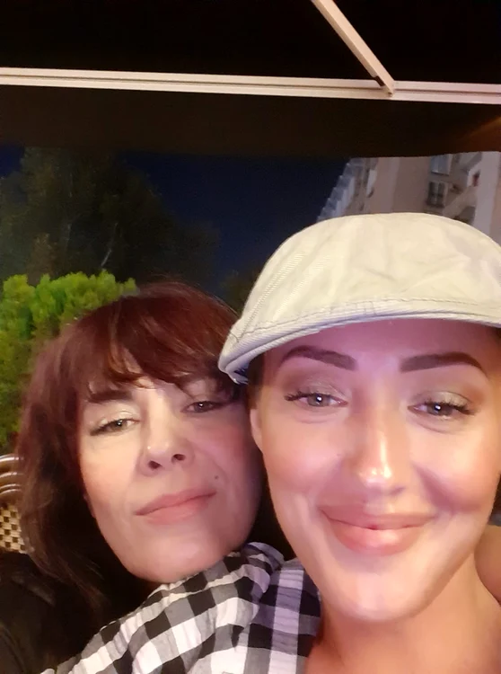 Cu Nidia, acum. Fiica ei a împlinit 30 de ani