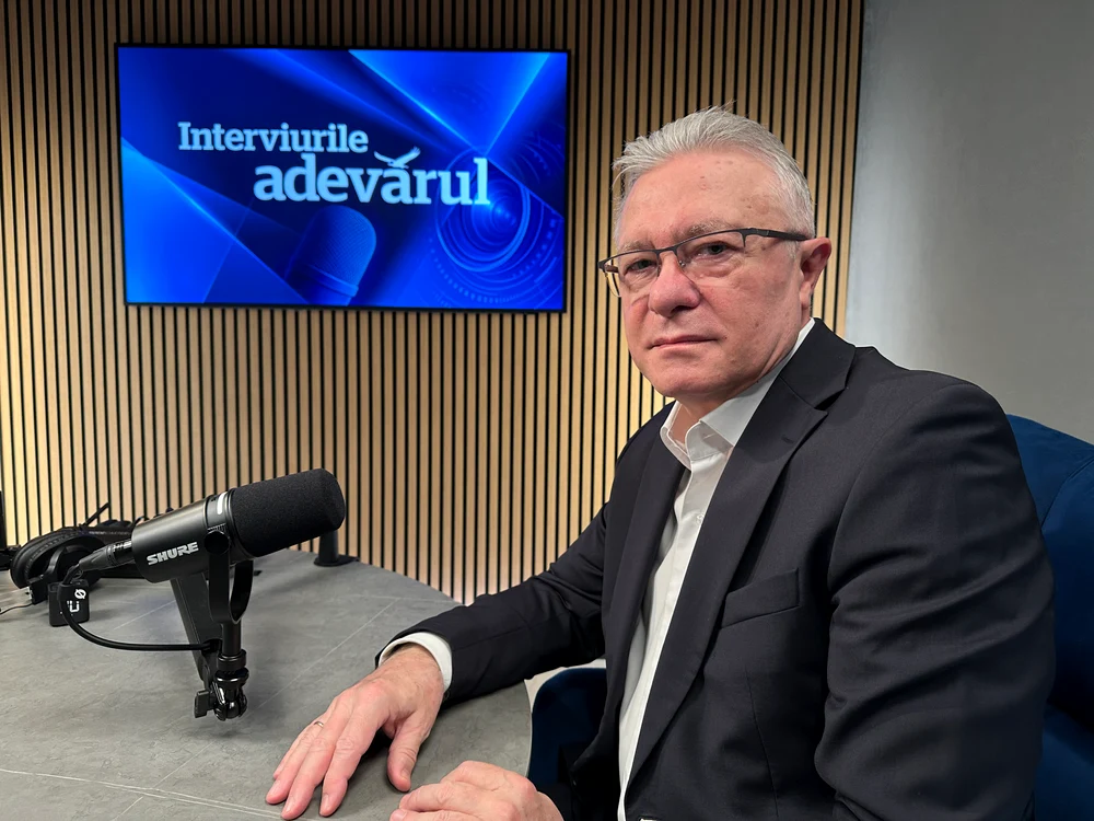 Cristian Diaconescu, despre securitatea din Marea Neagră, la Interviurile Adevărul. FOTO: Adevărul