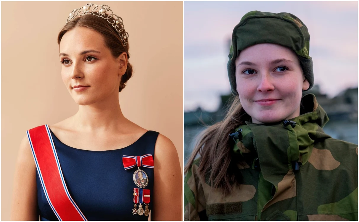 A început anul în uniformă militară. FOTO: Kongehuset, Profimedia
