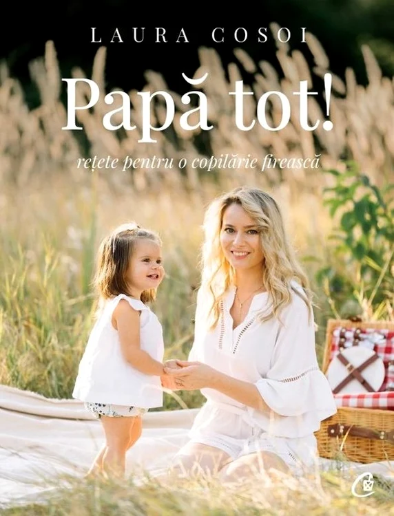 Laura Cosoi a lansat o carte cu reţete pentru copii