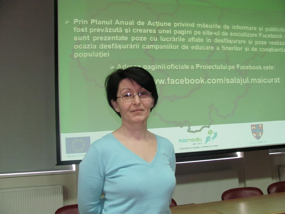 Ioana Iuga este manager de proiect FOTO Olimpia Man