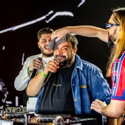 Florin Salam și Salvatore Ganacci  Foto Neversea jpg