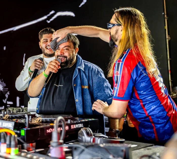 Florin Salam și Salvatore Ganacci Foto: Neversea/Facebook