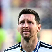 Messi in lacrimi FOTO AFP