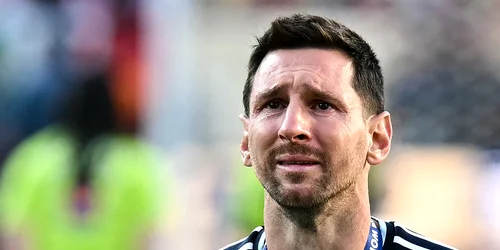 Messi in lacrimi FOTO AFP