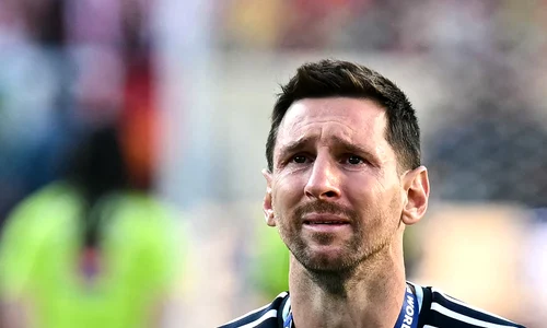 Messi in lacrimi FOTO AFP