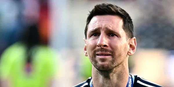 Messi in lacrimi FOTO AFP