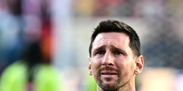 Messi in lacrimi FOTO AFP