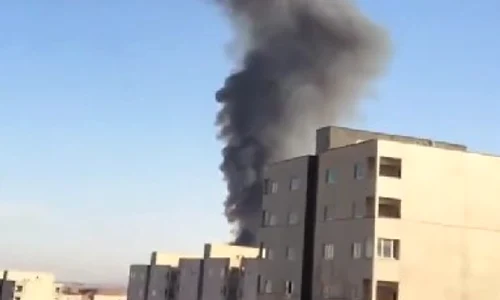 incendiu langa teheran foto captura video jpg