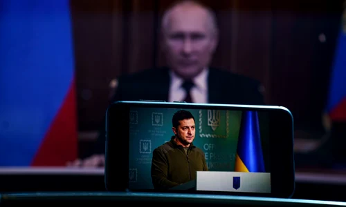 Putin si Zelenski FOTO Shutterstock