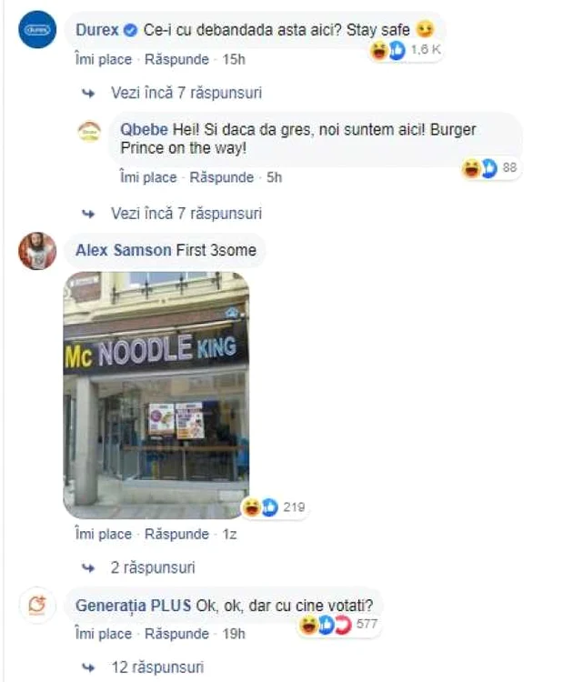 capturi foto comentarii campanie burger king