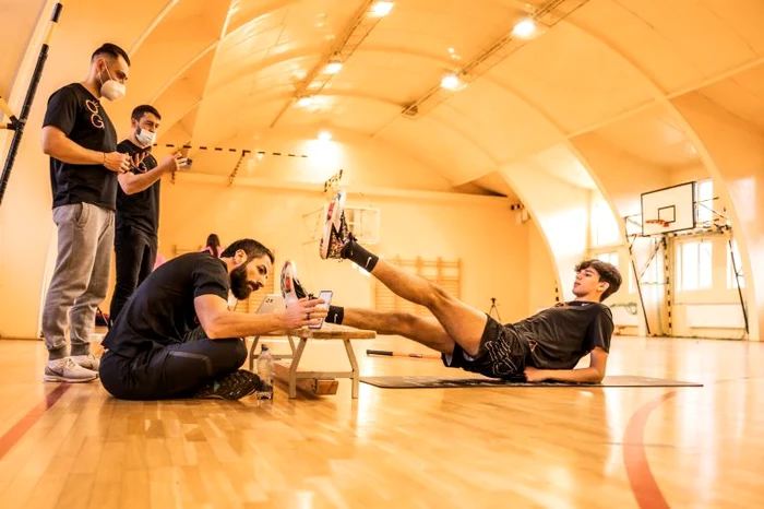 Primele antrenamente cu bursierii au început deja