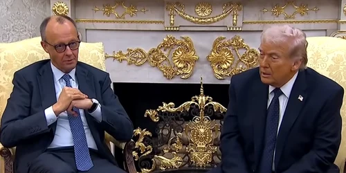 friedrich merz si donald trump foto captura video AP png