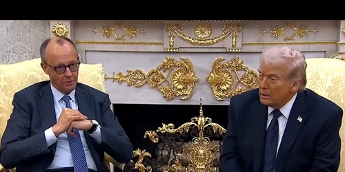 friedrich merz si donald trump foto captura video AP png