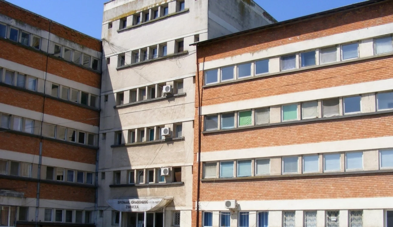 Imagine cu spitalul din Zimnicea  FOTO: institutiimedicale.ro