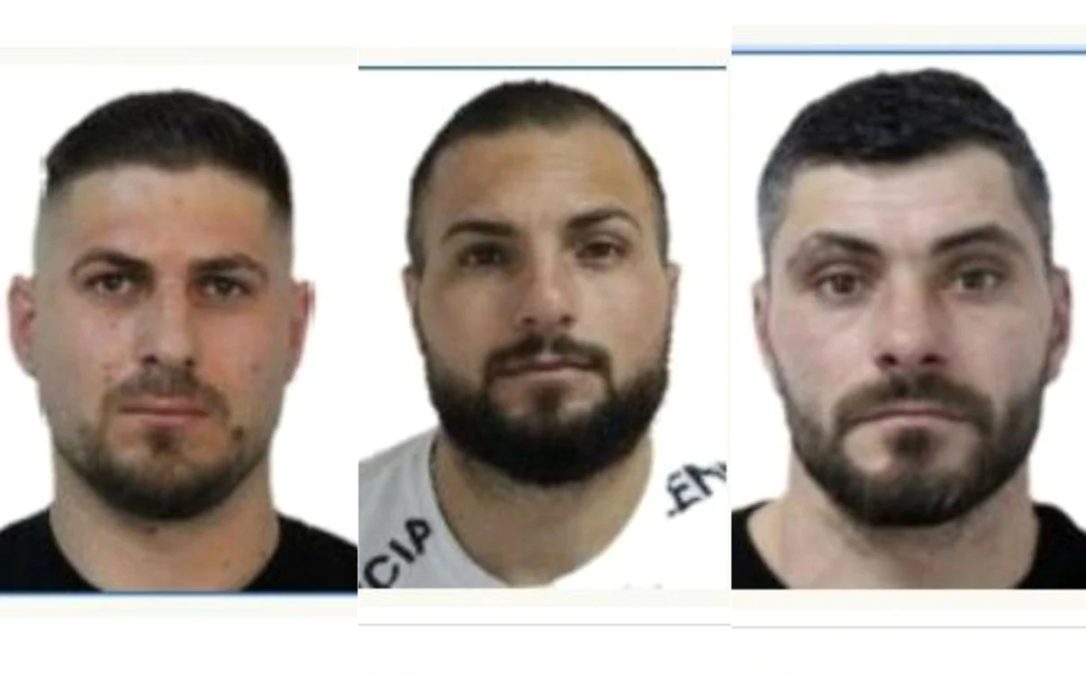 Costinel Cosmin Zuleam, Laurențiu Ghiță și Cristian Marian Minea FOTO Poliția Română