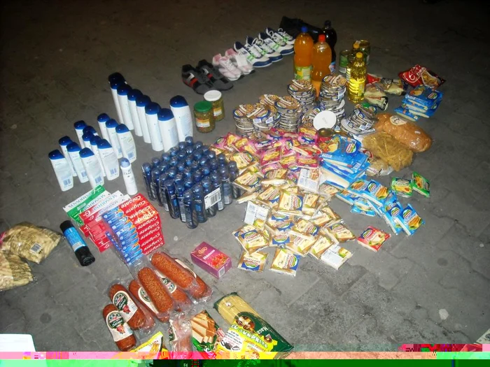 Produse furate din supermarketurile din Ramnicu Valcea