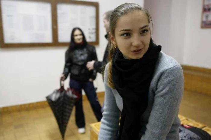 Moldovenii din Timişoara la secţia de votare