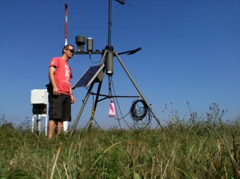 Mugur Ioniţă - meteorolog la Centrul Regional Banat-Crişana