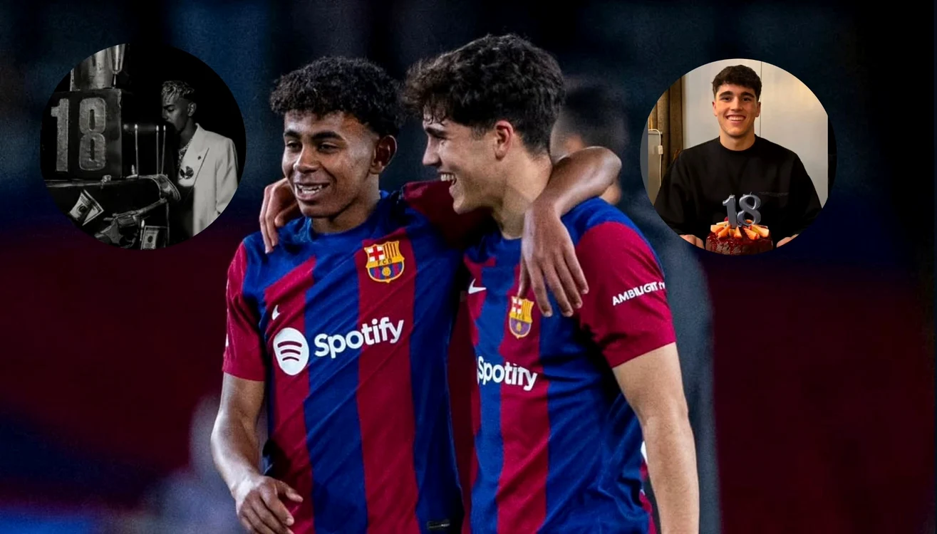 Lamine Yamal și Pau Cubarsi, jucători legitimați la FC Barcelona Sursa foto: Instagram 