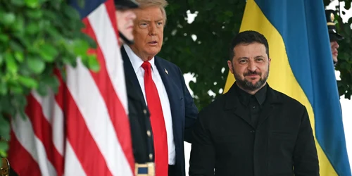 Volodimir Zelenski, primit de Trump la Casa Albă FOTO AFP