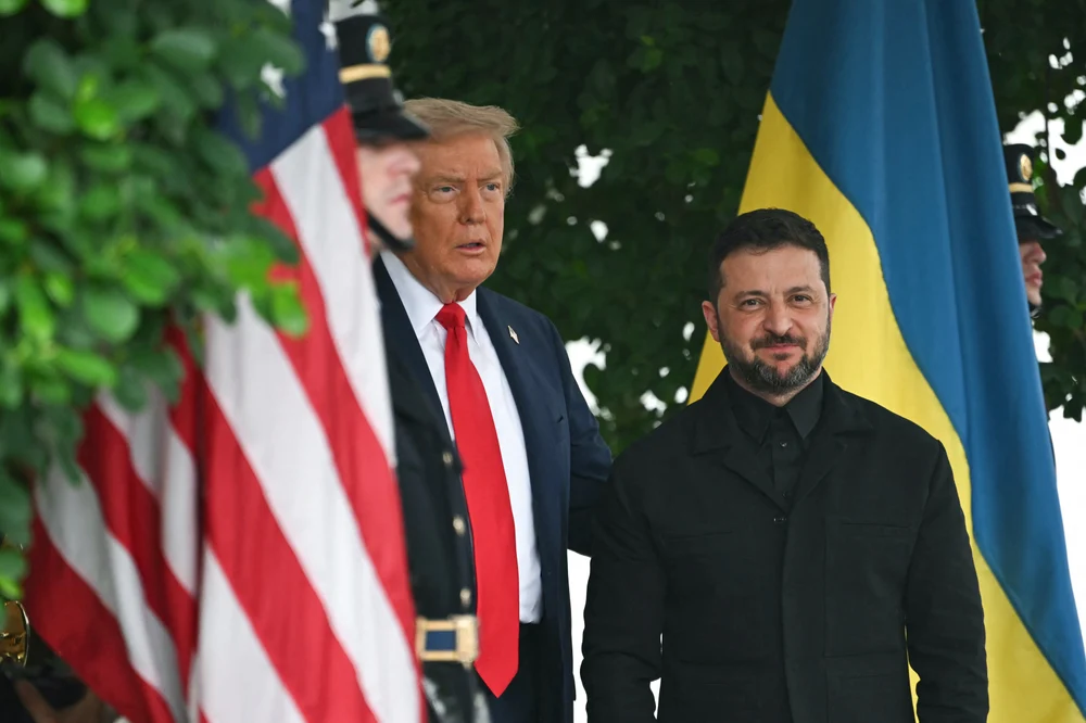 Zelenski ajunge la Casa Albă pentru întâlnirea cu Trump