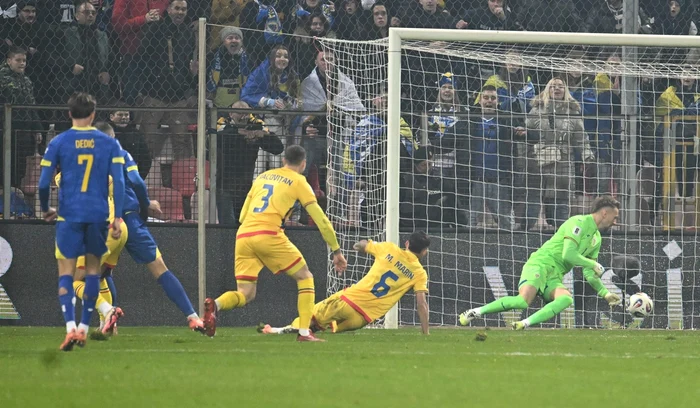România a avut o seară grea cu Bosnia și Herțegovina (FOTO: Sportpictures)