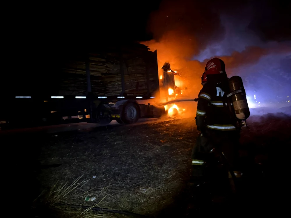 Pompierii au intervenit de urgență FOTO: ISU Cluj