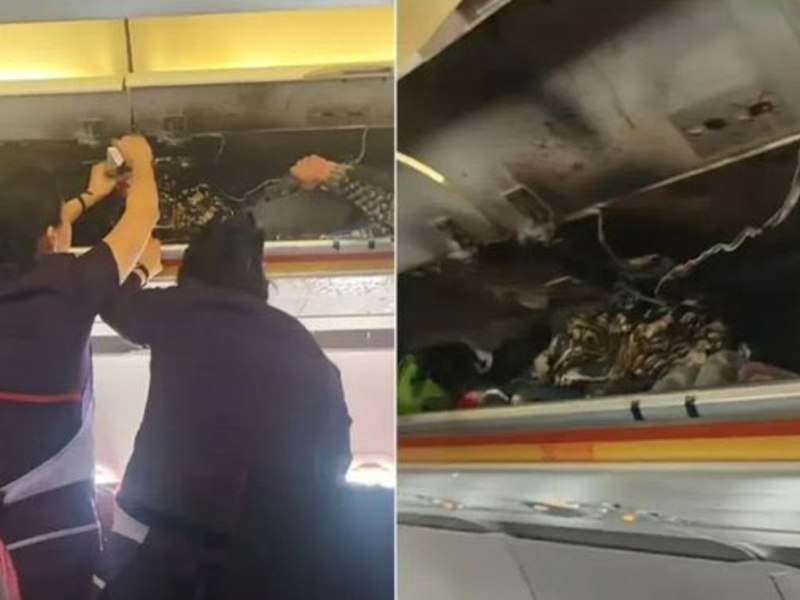 Panică la bordul unui avion al companiei aeriene Hong Kong Airlines. Un incendiu a izbucnit în cabina aeronavei