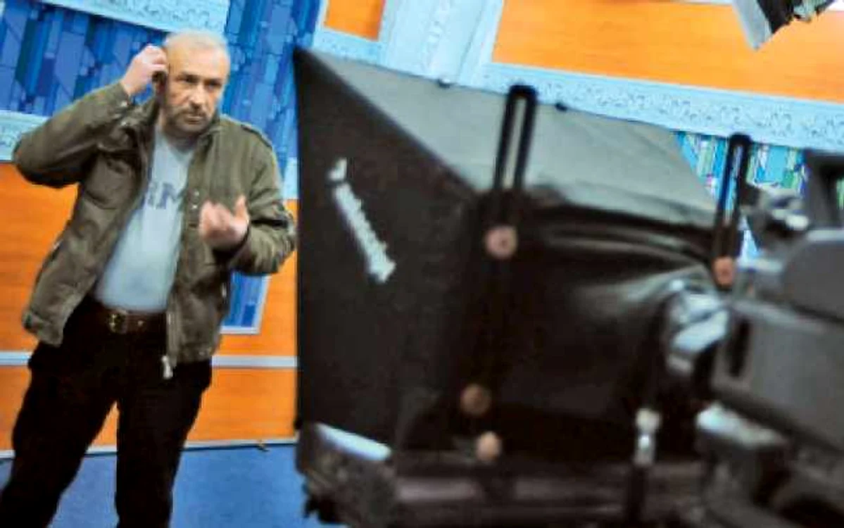 George Militaru, în studioul 5 al Televiziunii Române 