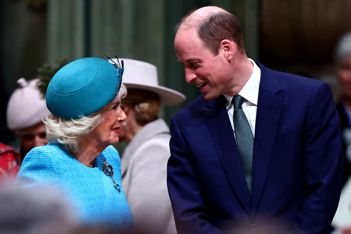 Prințul William și Regina Camilla la slujba Commonwealth pe 11 martie 2024, la Londra, Getty Images (2) jpg