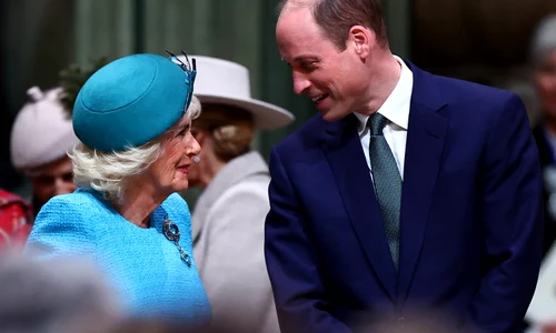 Prințul William și Regina Camilla la slujba Commonwealth pe 11 martie 2024, la Londra, Getty Images (2) jpg