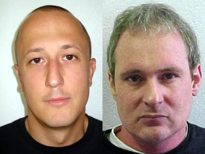 Bosniacul Milan Poparici (stânga) şi elveţianul Adrian Albrecht (dreapta)