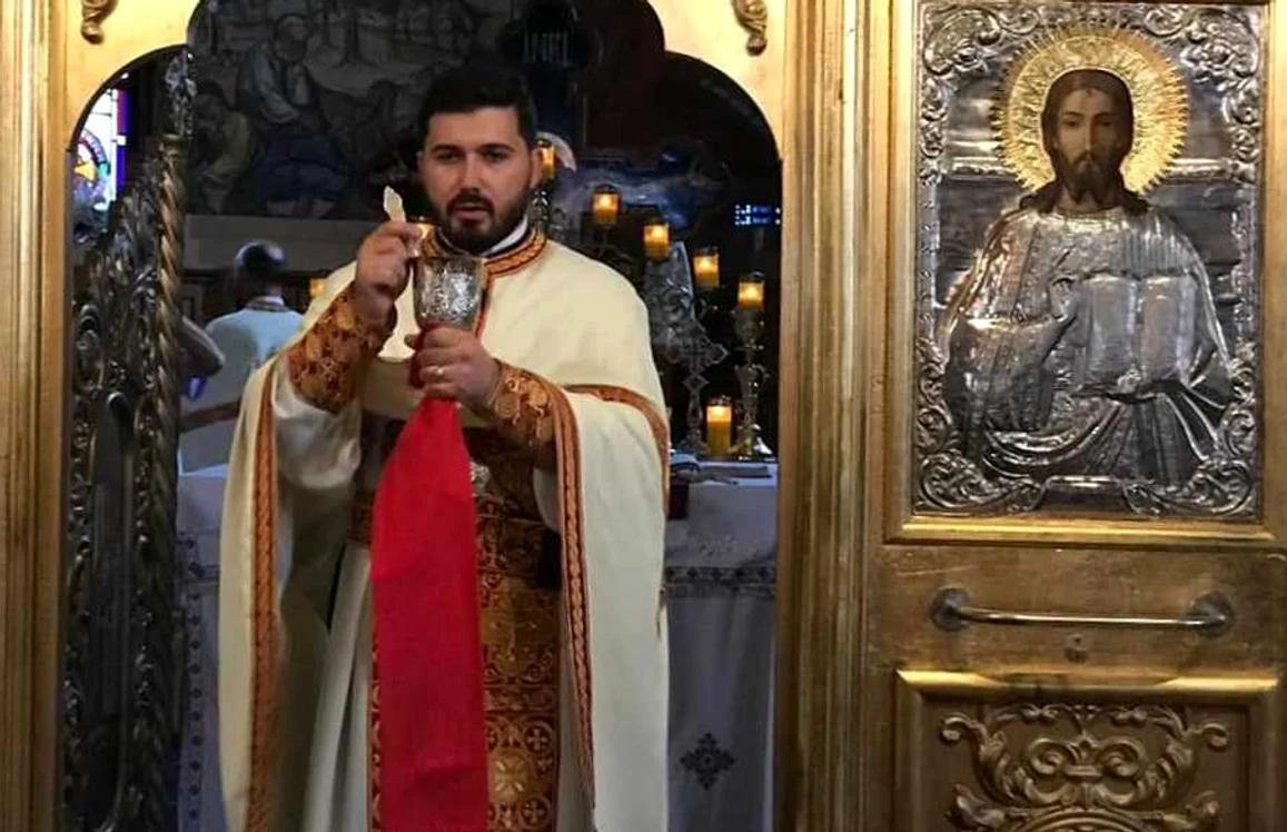 Alexandru Trușcan este preotul parohiei românești din Dubai. Foto: basilica.ro