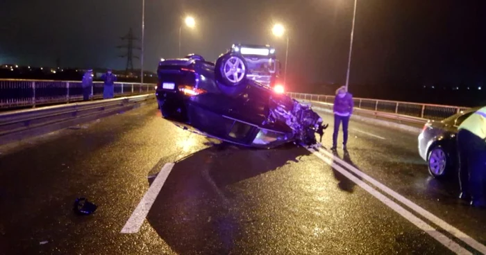 Accident rutier Ovidiu FOTO ISU Dobrogea