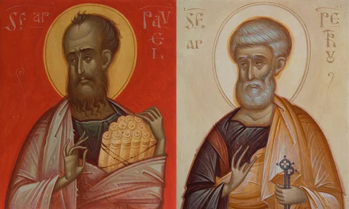 sfintii apostoli petru si pavel png