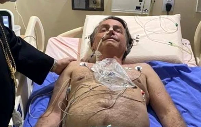  Jair Bolsonaro a fost spitalizat FOTO: X