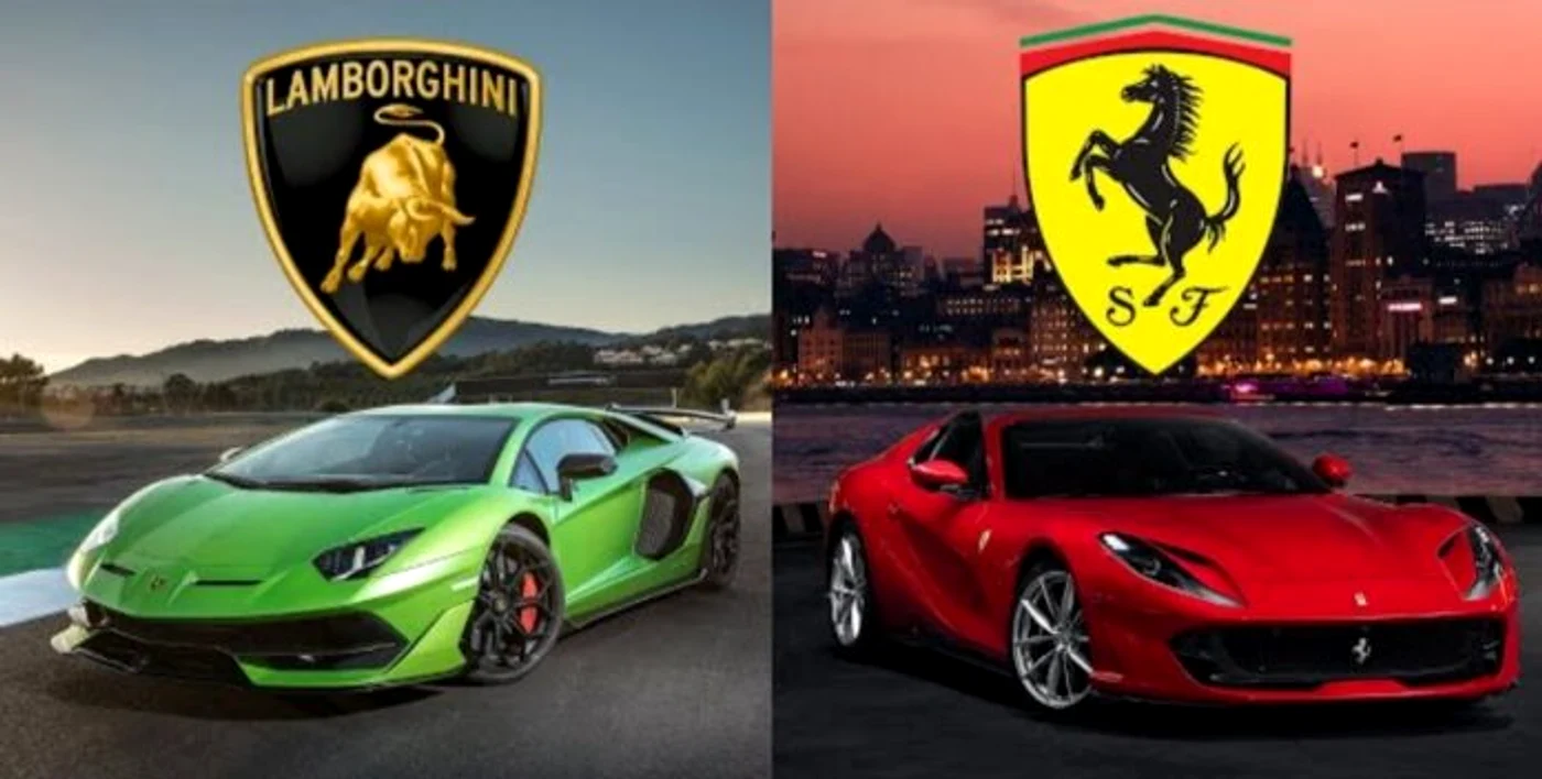 Ferrari sau Lamborghini-rivalități care polarizează întotdeauna fanii