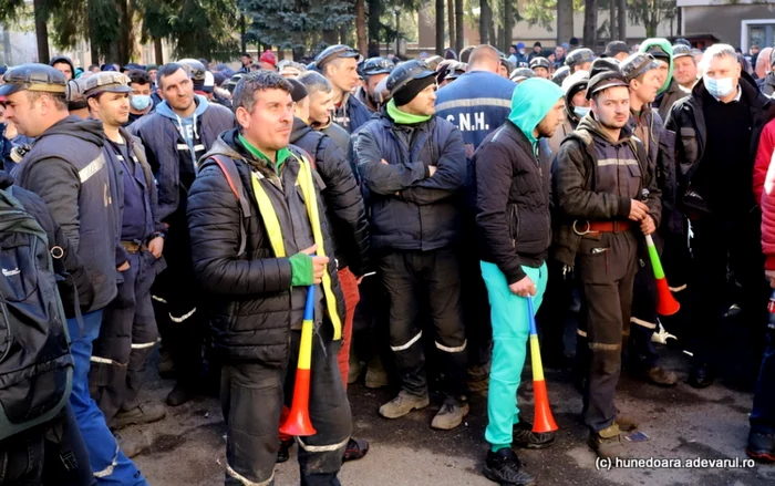 Mineri. FOTO: Daniel Guţă. ADEVĂRUL.