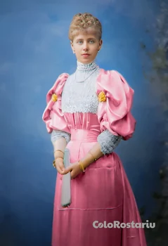 Regina Maria, recolorizare de Florin Roștariu. FOTO: Florin Roștariu/Facebook